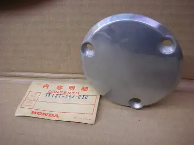 have a nos honda oil filter cover 15481-292-010 fits 68 - 76 CB 450 CL 450 A thru to K6 1976 CB500T...