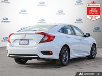 New Price! Odometer is 15626 kilometers below market average! Platinum White Pearl 2020 Honda Civic... (image 4)