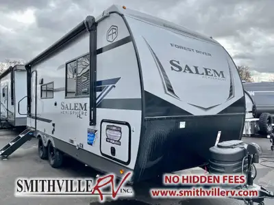 All new style 2026 Forest River Salem Hemisphere 21RBHL! Camp in comfort and luxury in this travel t...