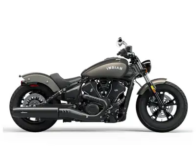 HEAVY METAL SMOKE BOBBER SIXTY! BUY NOW AND SAVE $1,500 OFF MSRP! 2025 Indian Motorcycle® Scout® Six...