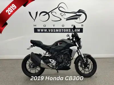 Vos Motors -Financing Available The 2019 Honda CB300R packs a 286 cc liquid-cooled single-cylinder e...
