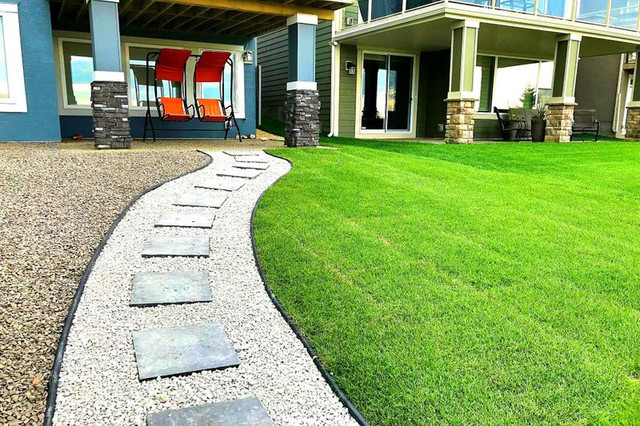 FREE ESTIMATES - LANDSCAPING, SOD REMOVAL INSTALL, DEMOLITION ! in Lawn, Tree Maintenance & Eavestrough in Calgary