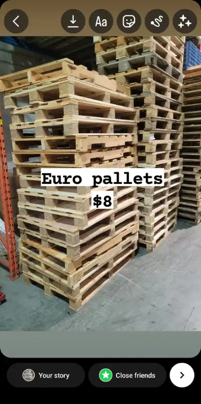 Pallet in stock STORED indoors OVERSize average size UNDERPRICED in Other in Mississauga / Peel Region - Image 9