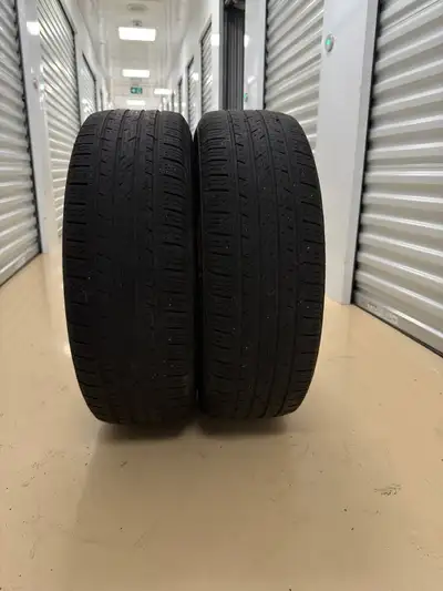 2 Tires Size: 225/65 R17 All-season Tires Continental Cross Contact Price: $120 for all Clean and re...