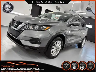 NISSAN QASHQAI AWD S CVT **BAS KM** MAG 17" 2.0L SIÈGE CHAUFFANT CRUISE CARPLAY POUR BEAUCOUP PLUS D...