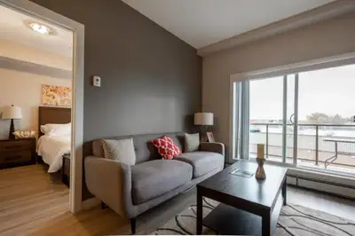 Amenities: Storage Lockers • In-suite Laundry • Secure Entrance Suite & Building: One-bedroom and tw...