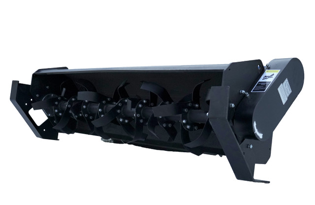 Brand New 72" Skid Steer Rotary Tiller Attachment | Lowest Price in Other Parts & Accessories in Richmond - Image 4