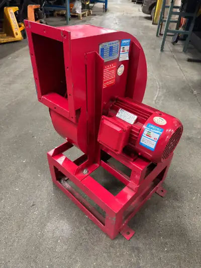 Multi-Wing Centrifugal Blower Fan, 2Hp 208-240/380V 3Ph 1740RPM, View more