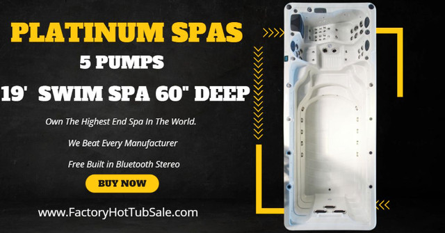SWIM SPA & HOT TUBS  The Lap Pool 19′ 60″ in Hot Tubs & Pools in Oakville / Halton Region - Image 2