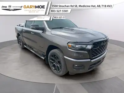 Introducing the powerful 2025 Ram 1500 Sport in a stylish Gray finish, equipped with a highly capabl...