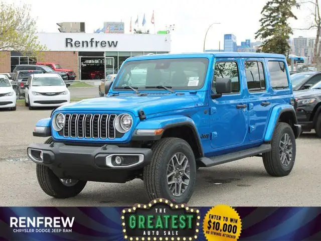 2025 Jeep Wrangler Sahara 4x4, Off-Road Camera, Heated McKinley in Cars & Trucks in Calgary - Image 2