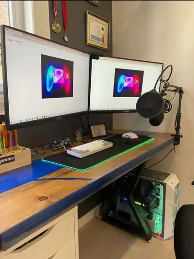 RGB Gaming Mouse Pad — Large LED Desk Mat, View more