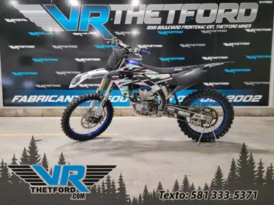 VR Thetford Paiement à partir de $/sem. + TX. 2023 Yamaha YZ250F Yamaha YZ250F 4 Temps - Changement...