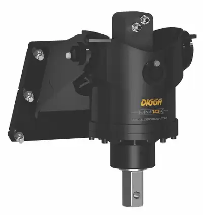 Digga MM-10k 10,000 FT-LBS Drive for Helical Screw Piles *** Visit our website for pricing, availabi...