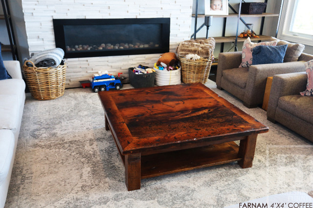 Ontario Barnwood Coffee Tables / www.table.ca in Coffee Tables in Cambridge - Image 3