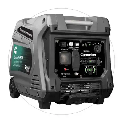 Cummins Onan P4500I Inverter Generator Great for Medium appliances, RV use, Motor sports Camping, He...