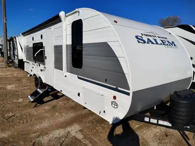 Forest River Salem Cruise Lite travel trailer 261BHXL highlights: 200-watt Solar Package Outdoor Kit...