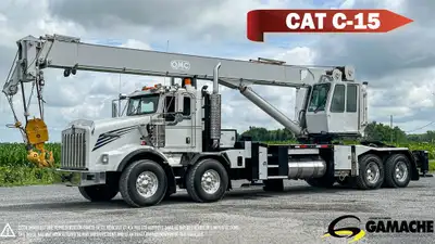 Heavy truck - # STOCK: C-31866 2007 KENWORTH T800 CAMION À FLÈCHE TÉLESCOPIQUE 2007 KENWORTH T800 BO...