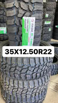 35x12.50R22 LT NEW MUD TIRES $1100 FOR FOUR TIRES 12PLY