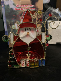 Santa candle holder - Christmas 