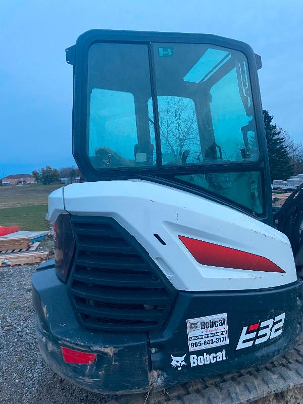 2020 Bobcat E32i excavator for sale in Heavy Equipment in Hamilton - Image 2