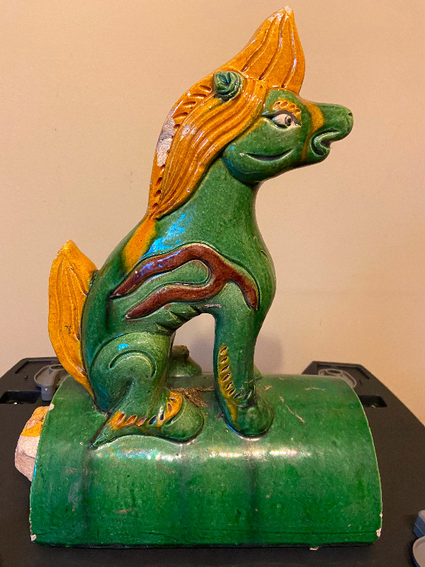 Chinese Heavenly Horse Roof figurine in Arts & Collectibles in Burnaby/New Westminster - Image 3