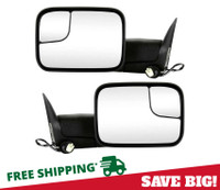 98-01 Ram Power Heated Tow Side Mirror pair