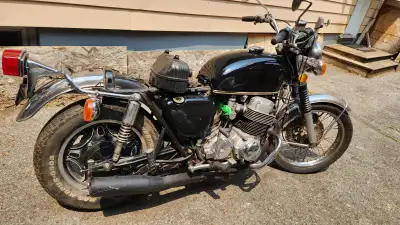 1975 cb750 with ownership and key not seize not running, missing seat ! $1500.