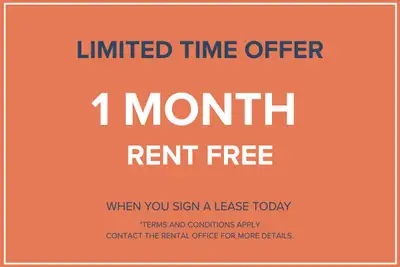 1 Month Free Rent No Last Month's Rent Deposit Visit our Website: https://www.capreit.ca/apartments-...