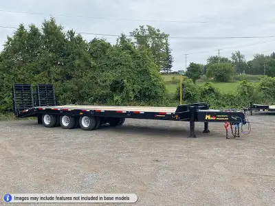 30 Ton Miska Heavy Equipment Air Brake Float Trailers Built right here at our factory in Hamilton, O...