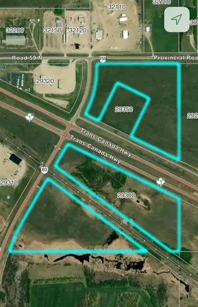 R33//Virden/Located adjacent to the West side of the town of Virden limits, these highly visible and...