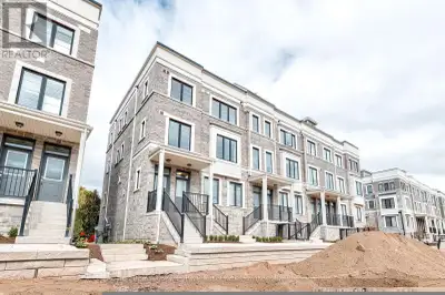 1 Story 3 bed 2 bath townhouse in the beautiful neighborhood of Waterdown. Modern white kitchen with...