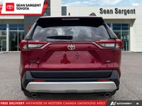Free delivery available up to a $500 credit, based on retail price. Meet the 2022 Toyota RAV4 Trail... (image 5)