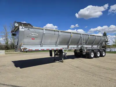 2021 ARNES TROUT RIVER 42 FT. TRIDEM STEEL LIVE BOTTOM TRAILER - CONVEYOR BELT SYSTEM TO MOVE MATERI...