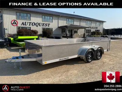 This trailer is located in Winnipeg, MB. WE DELIVER! Our 2025 Stronghaul 82" x 16' Solid Side Tandem...