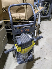 Bosch Brute Jackhammer with cart