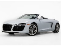 This beautiful 2014 Audi R8 Spyder is a Canadian vehicle with a clean Carfax report. The 2014 Audi R... (image 2)