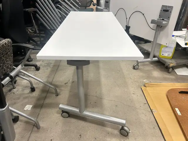 Genius Flip-Top Rectangular Table-Boardroom Table-Call us!62864745041281122