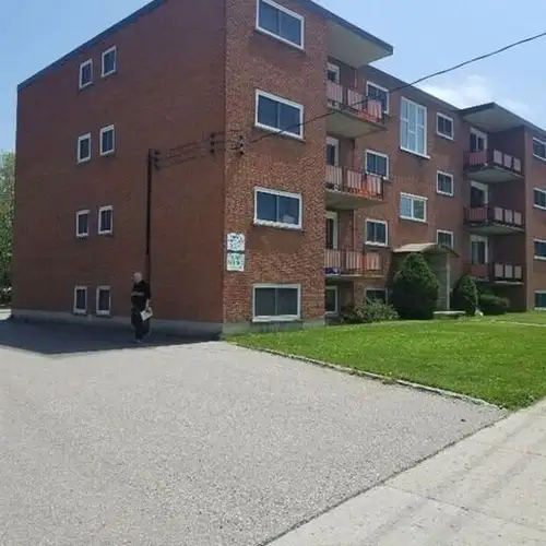 Nice 1 Bedroom Unit 6 is available immediately on second floor with Balcony in well maintained 16 un...