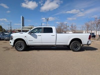 This pre-owned 2025 Ram 2500 Limited Longhorn Crew Cab is finished in Bright White with a distinctiv... (image 2)