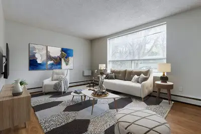 Amenities: Balconies • Great Location • Heat & Water Included Suite & Building: Spacious one-bedroom...
