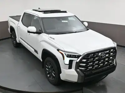 The 2025 Toyota Tundra Platinum 4x4 is a powerful and refined full-size truck that combines serious...