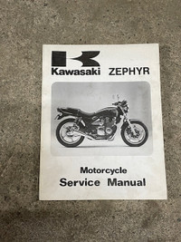 Sm193 Kawasaki Zephyr 550 ZR550 Service Manual