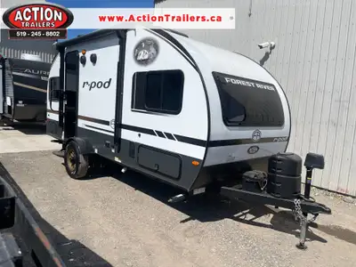 DEMO 2025 FOREST RIVER R-POD 190 TRAVEL TRAILER Compact, clever, and built for adventure, the 2025 R...