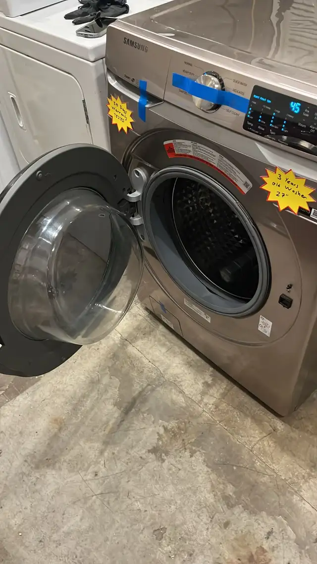 Samsung 27” Washer 3 Years Old  30-Day Warranty in Washers & Dryers in Kitchener / Waterloo - Image 6