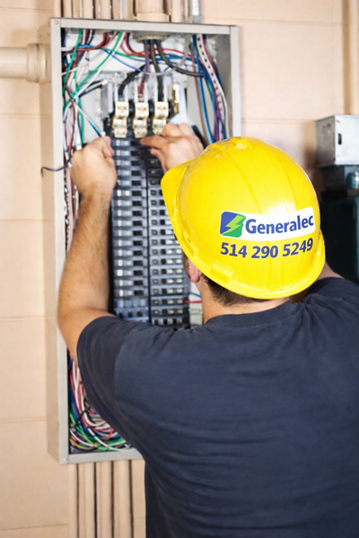 Electricien  installer panneau electrique  ( 514 ) 290-5249, View more