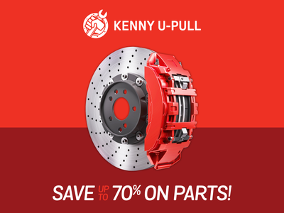 Enhance your vehicle's braking performance without breaking the bank! At KENNY U-PULL, your trusted...