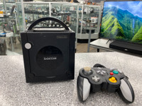 Nintendo Gamecube System Black w/ Aftermarket Controller