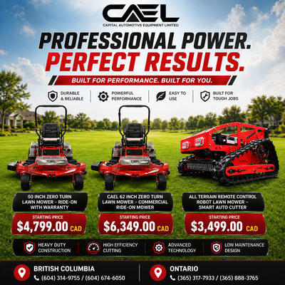 Discover Capital Auto Equipments wide selection of Mowers, designed to tackle a variety of land clea...
