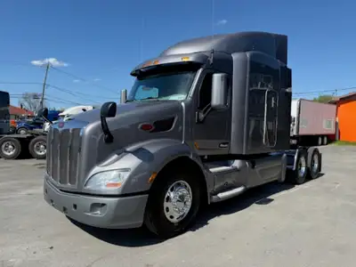 PETERBILT 579 2018 MOTEUR/ENGINE: MX-13 PACCAR 500HP ODO/MILLEAGE: 1 022 958KM TRANSMISSION 13 VITES...